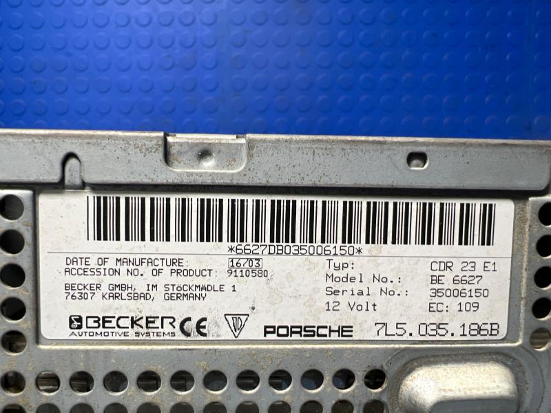 2004 Porsche Cayenne Audio & Visual Equip.(Radio)