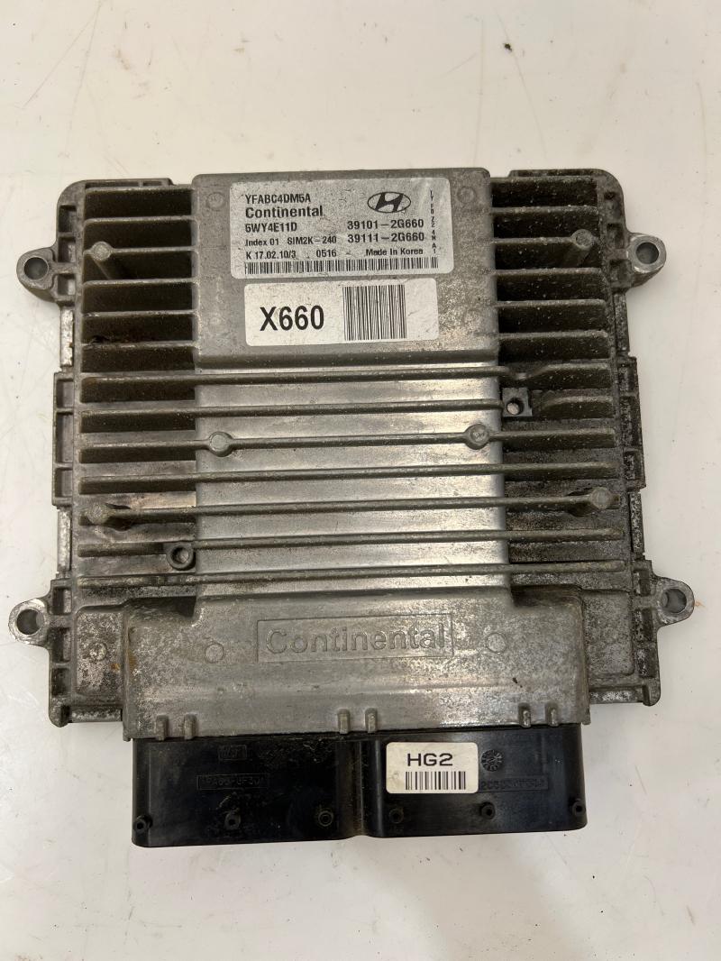 2011 Hyundai Sonata 2.4L ULEV Electronic Control Module ECU ECM PCM OEM 391112G660