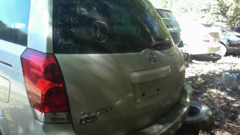 2006 Nissan Quest Info-Gps-Tv Screen