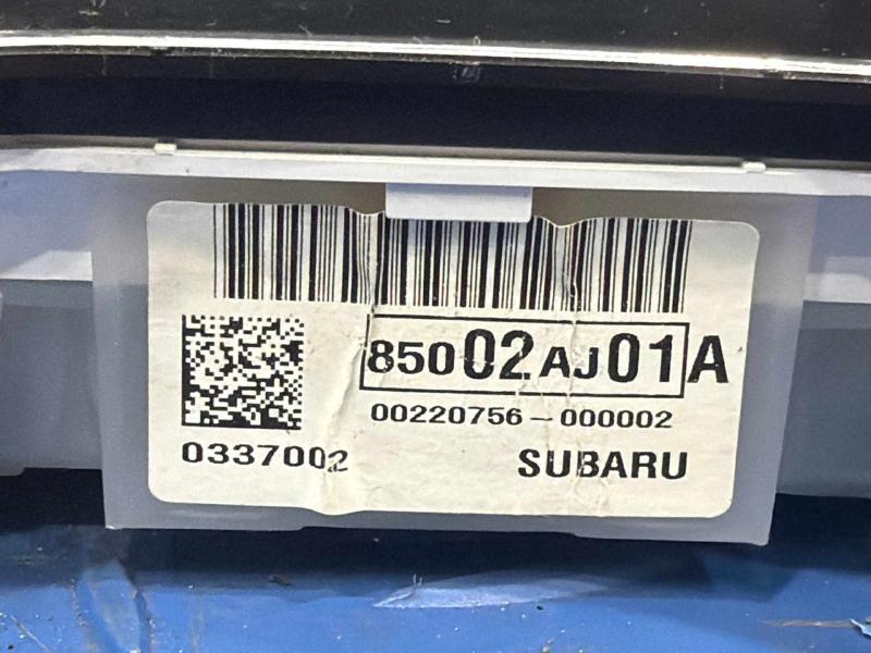 2010 Subaru Legacy Speedometer