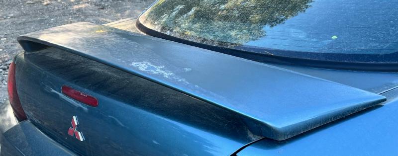 2000-2005 Mitsubishi Eclipse Rear Lid Spoiler Blue Genuine OEM AEC00YSW01