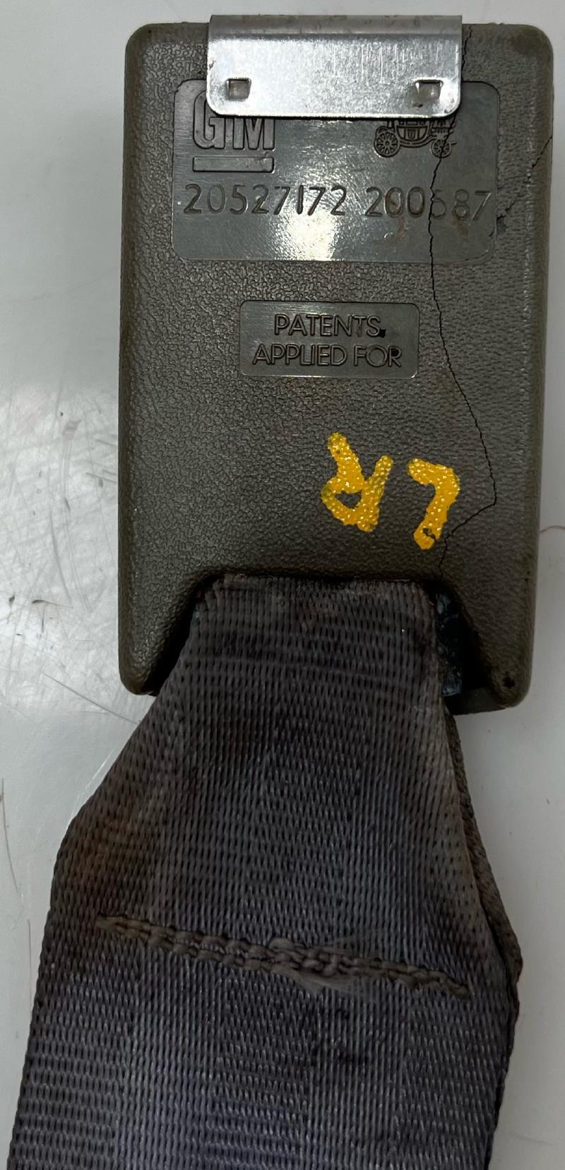 1988 Pontiac Firebird Rear Seat Belt
