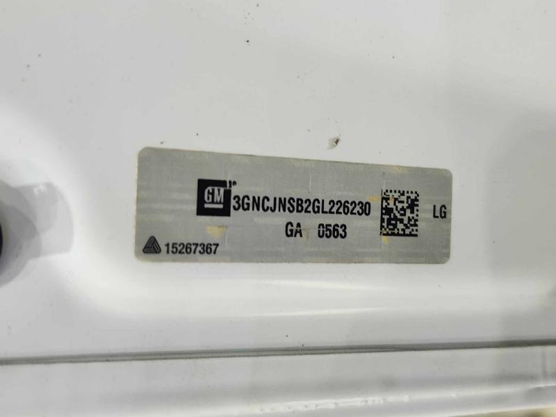 2016 Chevrolet Trax Trunk/Decklid/Hatch/Tailgate