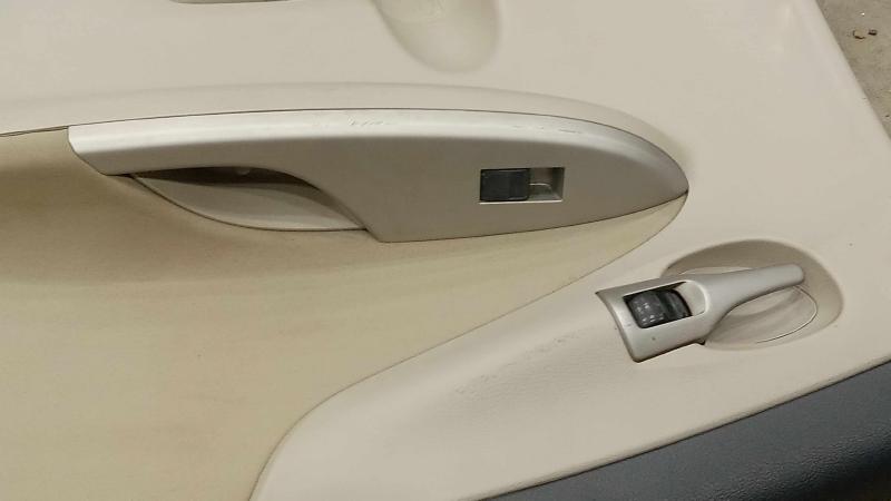 2012 Toyota Corolla Rear Door Trim Panel