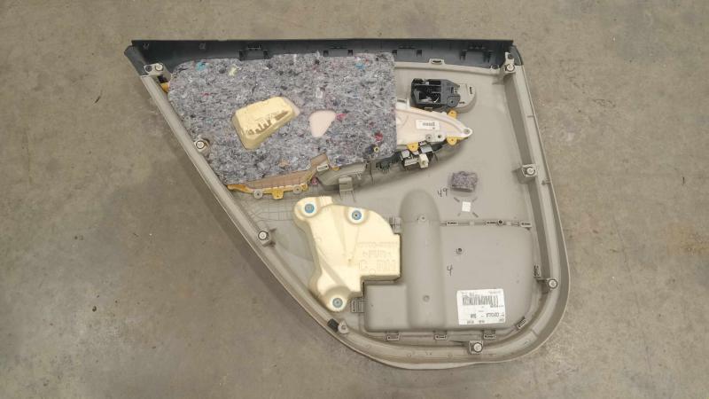 2012 Toyota Corolla Rear Door Trim Panel