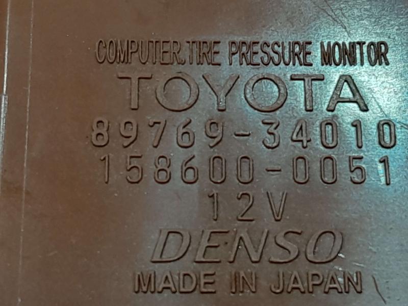 2005-2006 Toyota Tundra Tire Pressure Monitor Control Module OEM 8976934010
