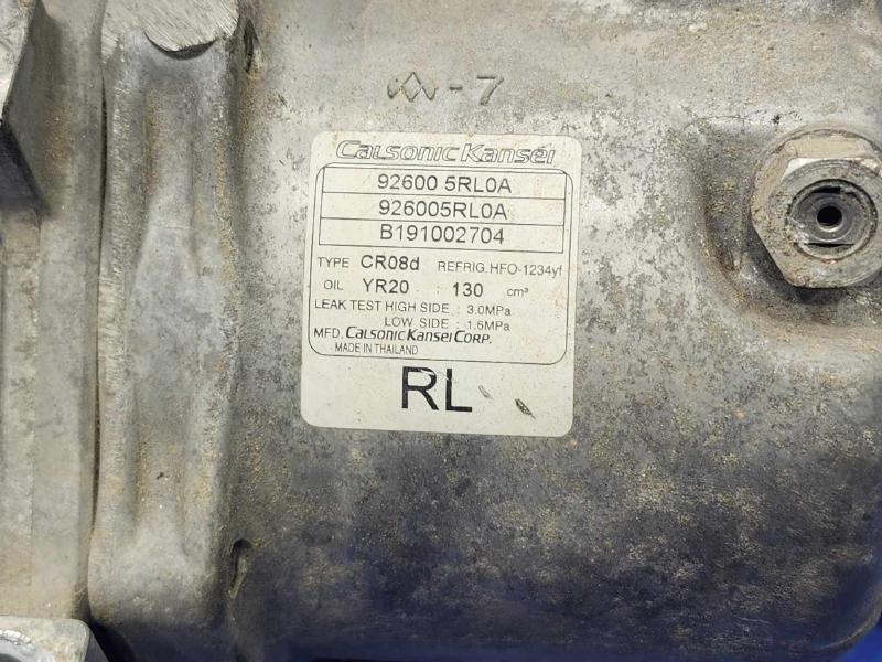 2020-2024 Nissan Versa 1.6L AC Compressor Assembly Genuine OEM 926005RL0A