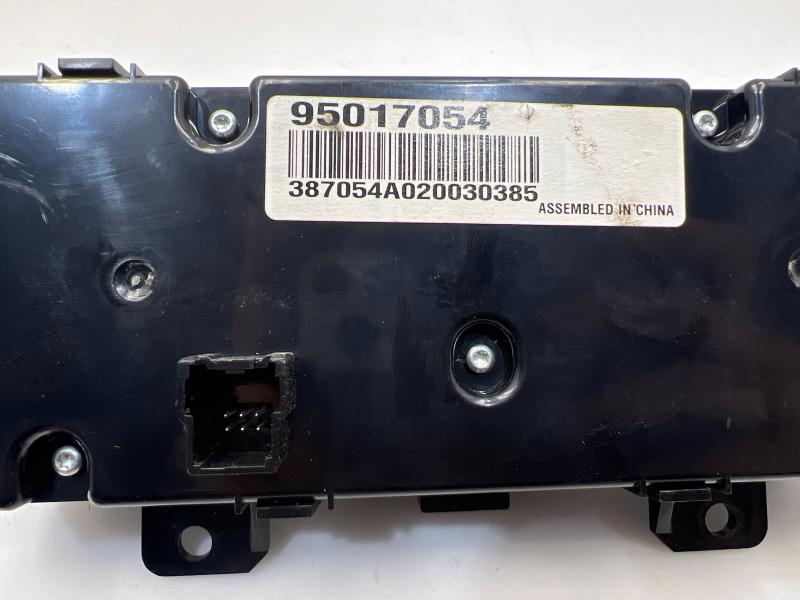 2012 Chevrolet Cruze Heater A/C Control