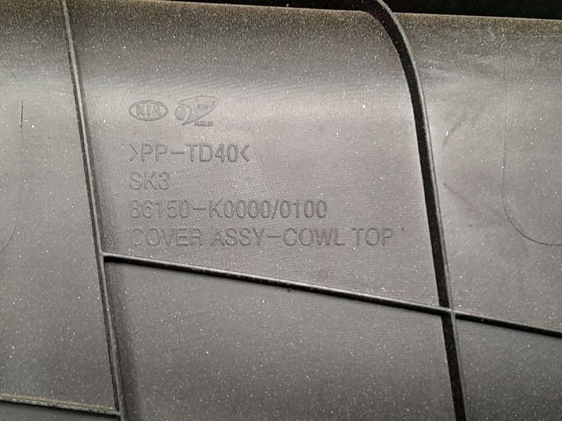 2020-2024 Kia Soul Cowl Panel Cover Grille Top Air Inlet OEM 86150K0000
