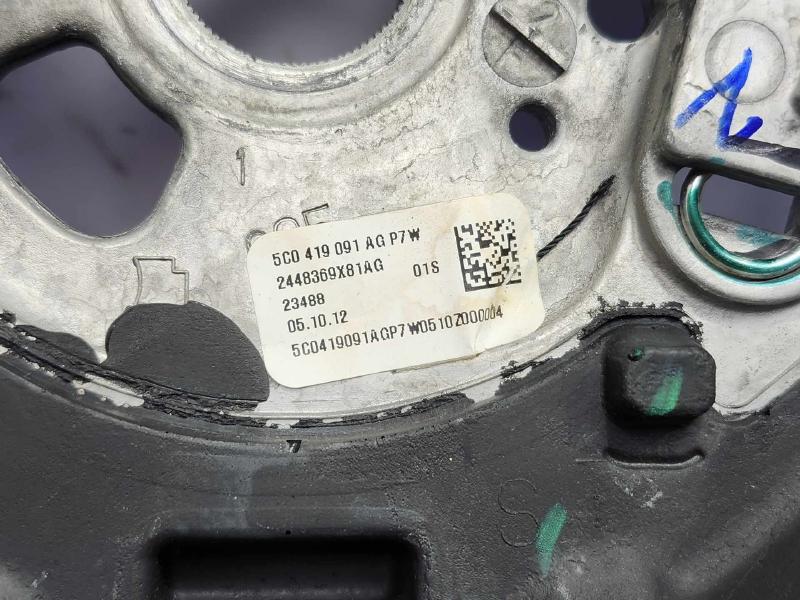 2012-2019 Volkswagen Beetle Steering Wheel Black Leather OEM 5C0419091DGGRU