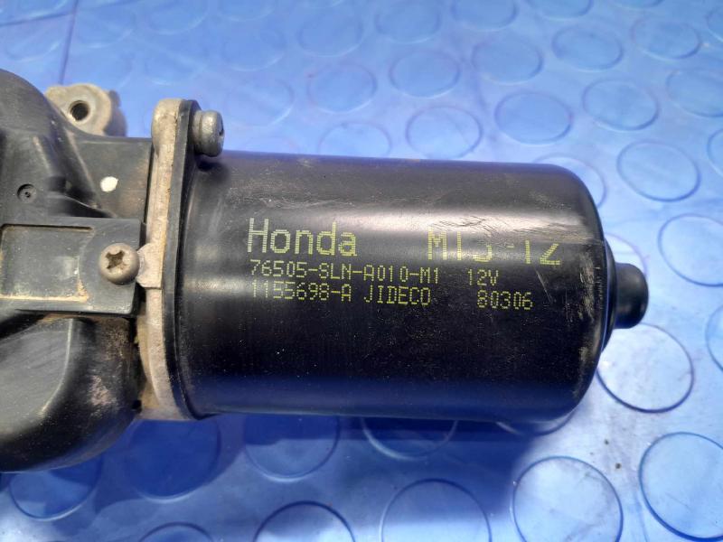 2007-2008 Honda Fit Front Windshield Wiper Motor Genuine OEM 76505SLNA01