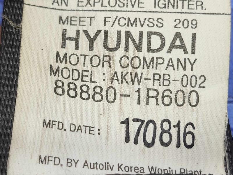 2017 Hyundai Accent Front Seat Belt