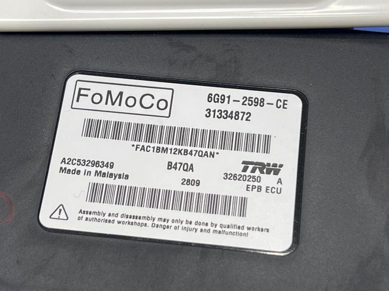 2011-2016 Volvo S60 Electric Parking Brake Control Module OEM 6G912598CE