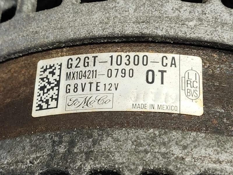 2016 Lincoln MKX Alternator