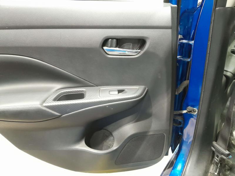 2020 Nissan Versa SV Rear Door Trim Panel Left Driver Side Black Leather OEM 829015EE2A,LH