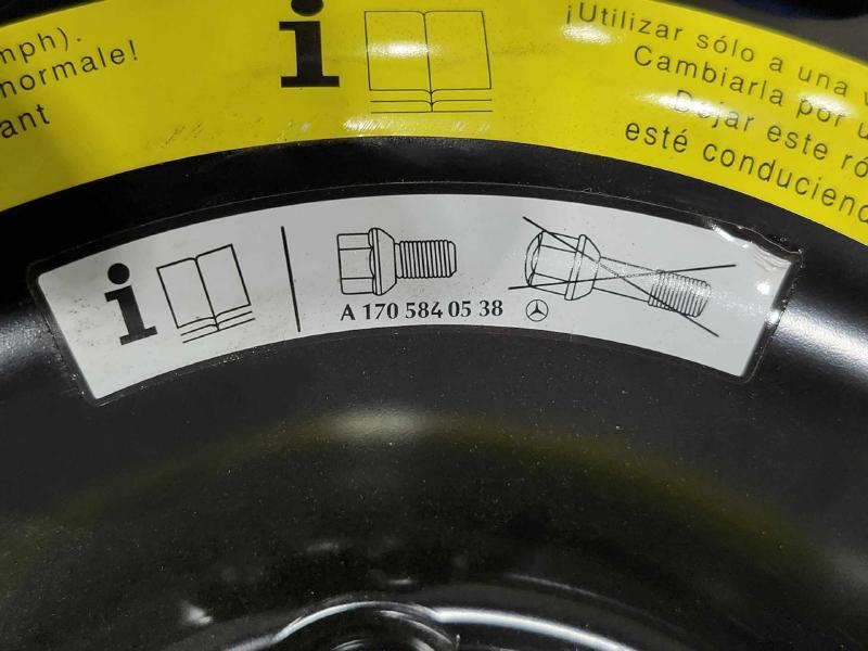 2012 Mercedes ML-Class Wheel