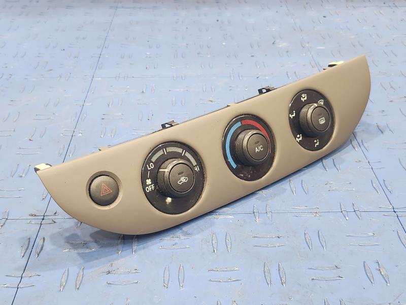 2002 Toyota Camry Heater A/C Control