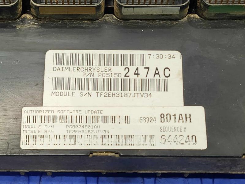 2008 Dodge Grand Caravan Engine/Motor Brain Box