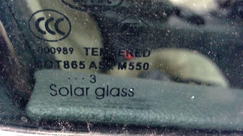 2013 Kia Optima Front Door Glass/Window
