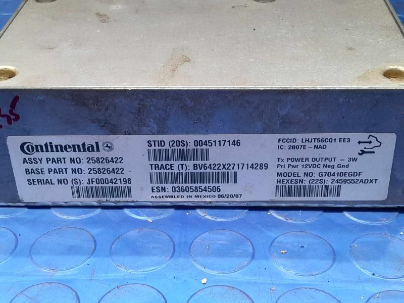 2007-2008 Pontiac Solstice OnStar Communications Control Module OEM 25876422