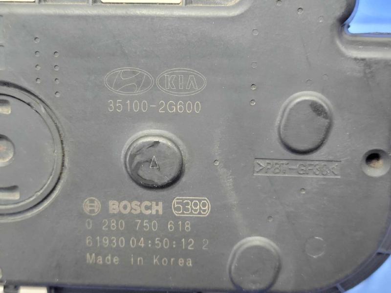 2017 Hyundai Sonata Throttle Body/Valve Assy