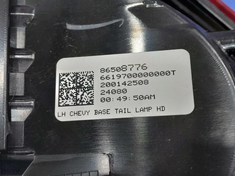 2022 Chevrolet Silverado 2500 Tail Light Assembly