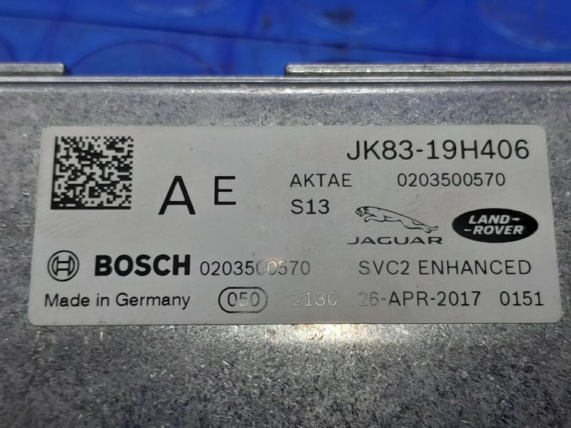 2017-2019 Jaguar XE Windshield Camera Lane Assist Genuine OEM JK83-19H406-AE