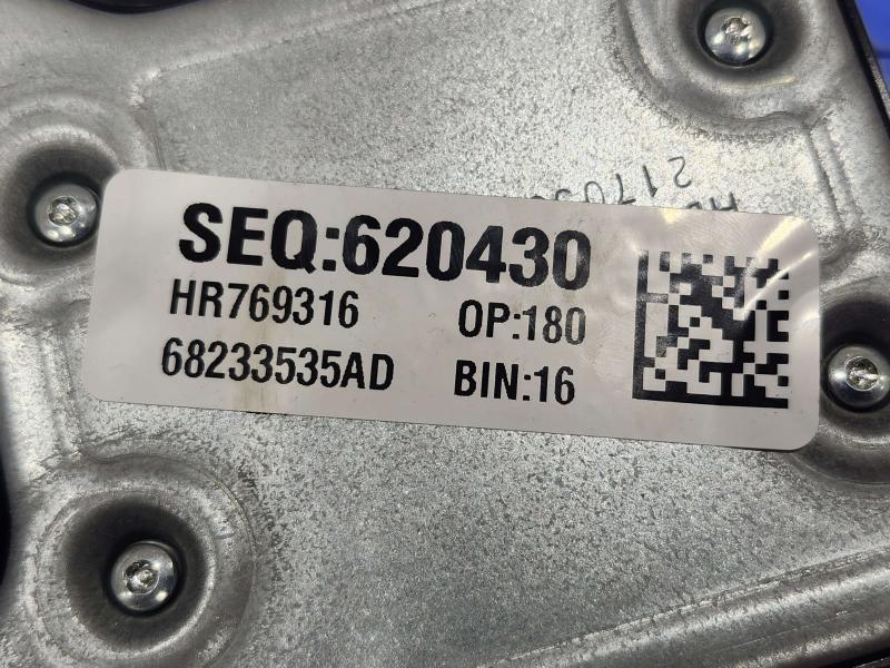 2017 Dodge Grand Caravan Chassis Brain Box