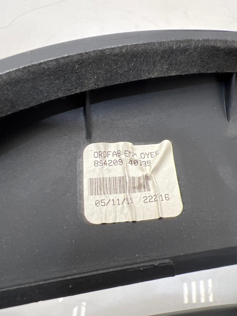 2015 - 2019 Nissan Sentra Instrument Cluster Surround Trim Bezel OEM 682403YU1A