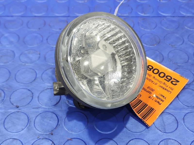 2012 Subaru Impreza Fog/Mark/Park/Turn Light/Lamp