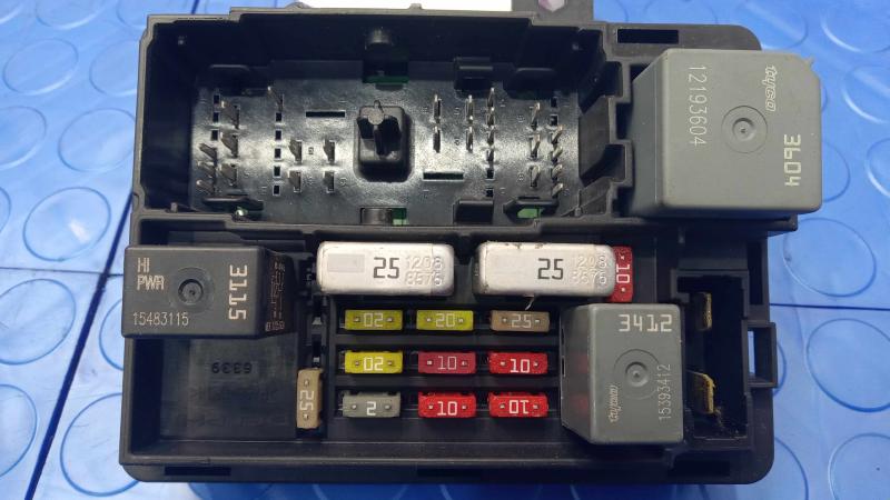 2008 Chevrolet Impala Cabin Fuse Box