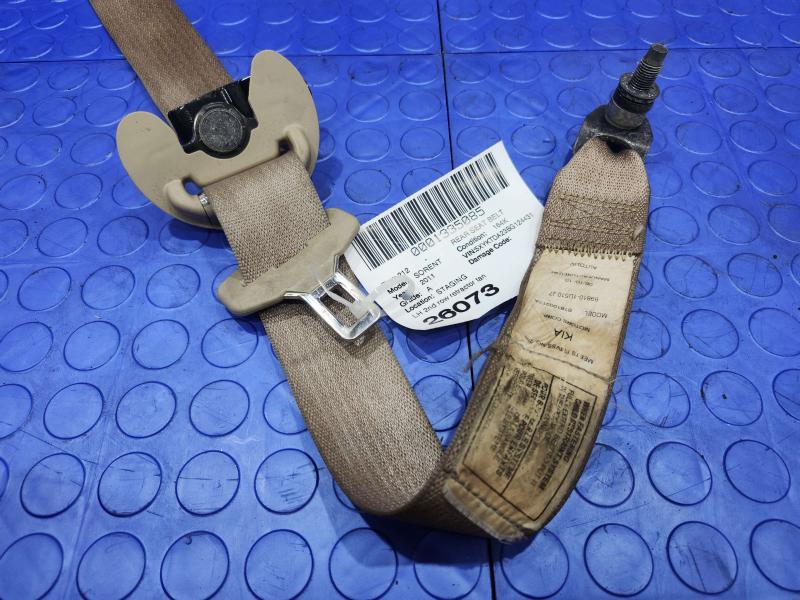 2011 Kia Sorento Rear Seat Belt