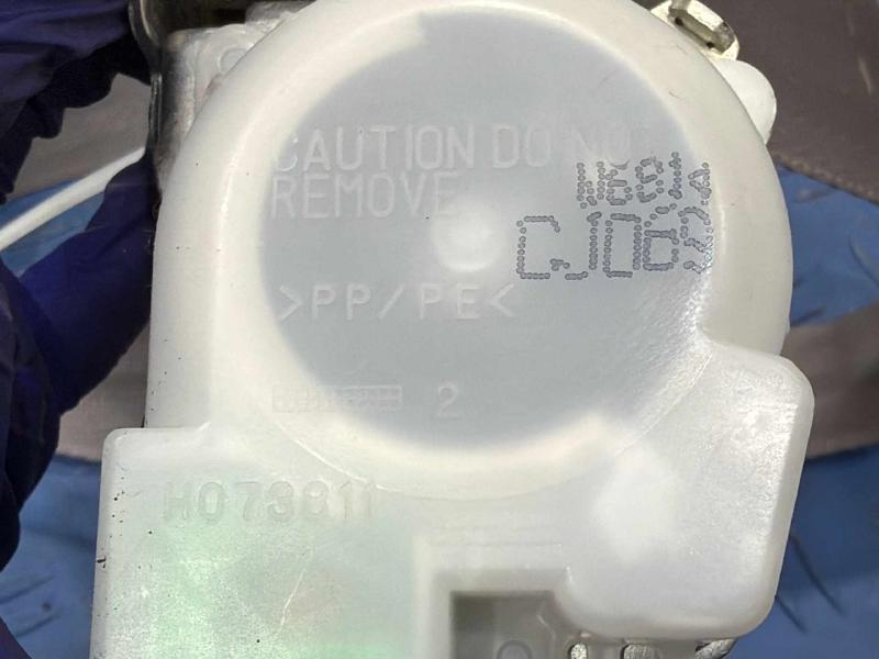 2007 Toyota RAV4 Rear Seat Belt