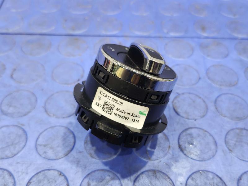 2015-2016 Porsche Panamera Headlight Control Switch Genuine OEM 97061353308DML