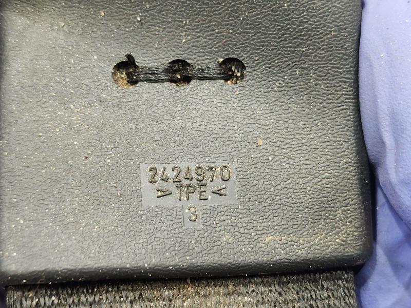 2011 Toyota Corolla Rear Seat Belt