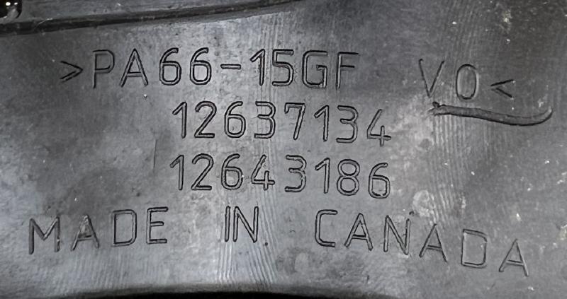 2016 Chevrolet Impala Engine Cover