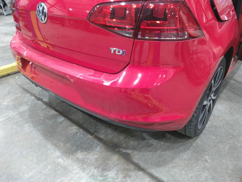 2015 Volkswagen Golf Rear Bumper Assembly