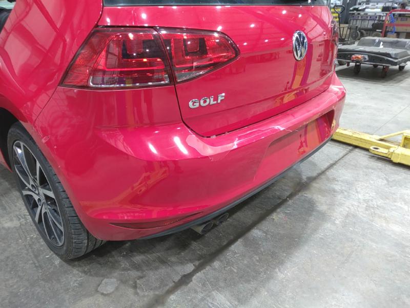 2015 Volkswagen Golf Rear Bumper Assembly