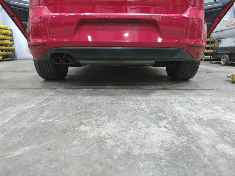 2015 Volkswagen Golf Rear Bumper Assembly