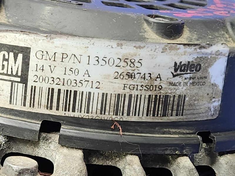 2010 GMC Terrain Alternator