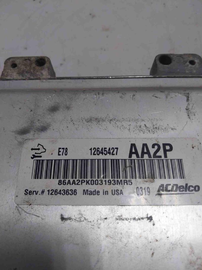 2011 Chevrolet Volt Engine/Motor Brain Box