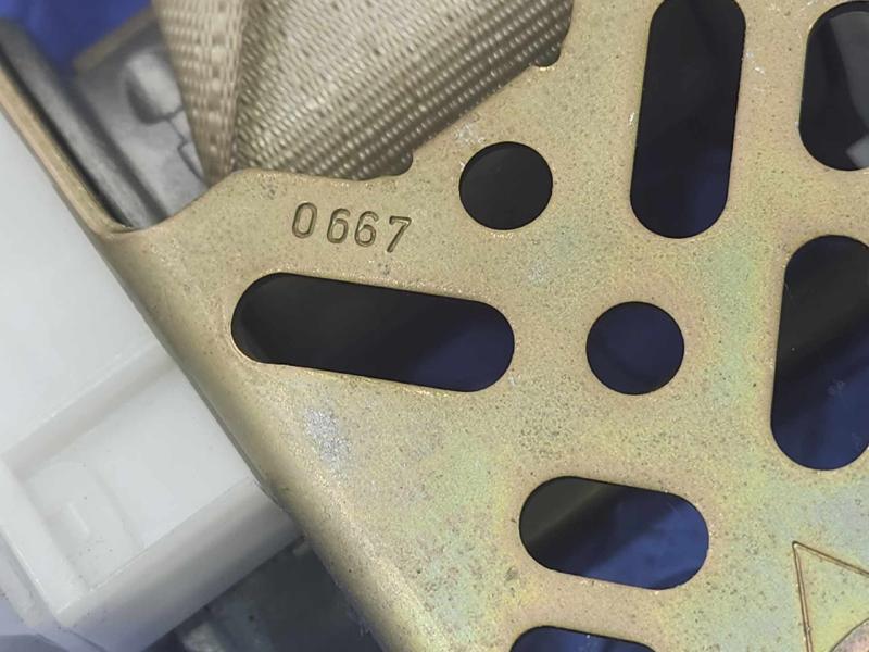 2008 Subaru Tribeca Front Seat Belt