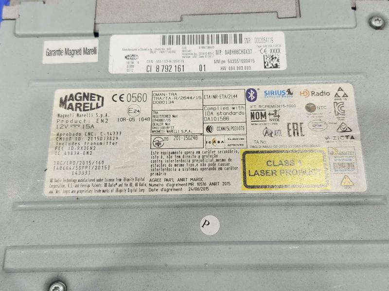 2017 BMW X1 F48 Radio Receiver Head Unit with Navigation OEM 65128792161
