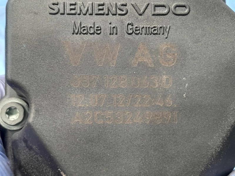 2013 Audi A6 Throttle Body/Valve Assy