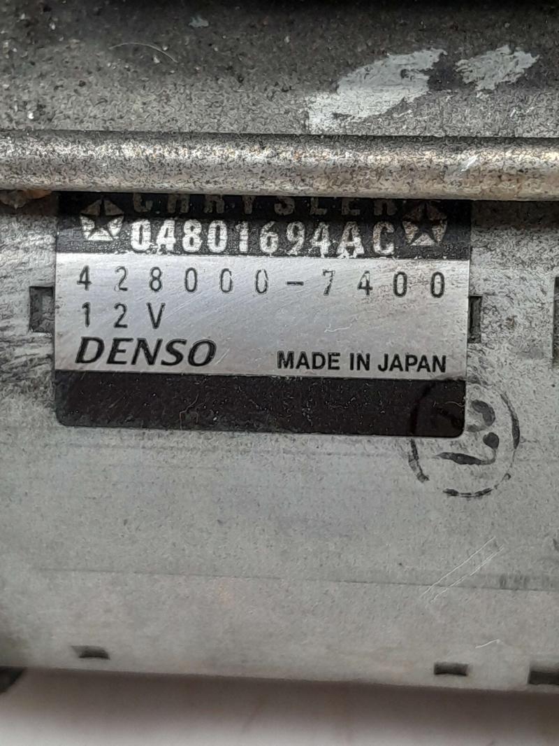 2011 Jeep Grand Cherokee Starter Motor