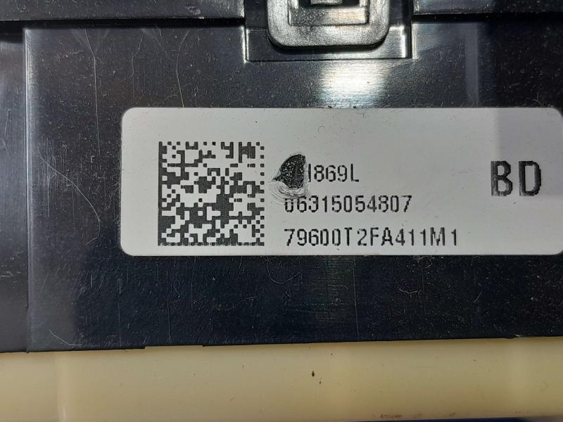 2015 Honda Accord Heater A/C Control