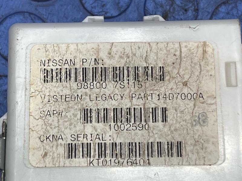 2004-2009 Nissan Titan Driver Front Seat Memory Control Module OEM 988007S115