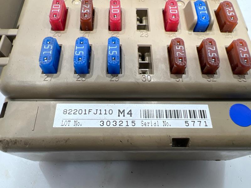 2014-2016 Subaru Forester Fuse Box Relay Junction Box OEM 82201FJ110