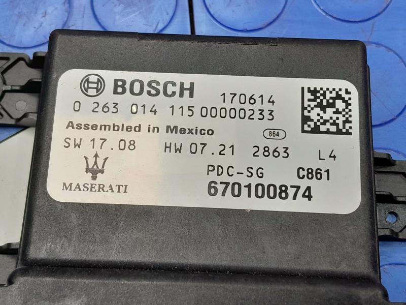 2017-2024 Maserati Ghibli Parking Sensor ECU Control Module OEM 670100874