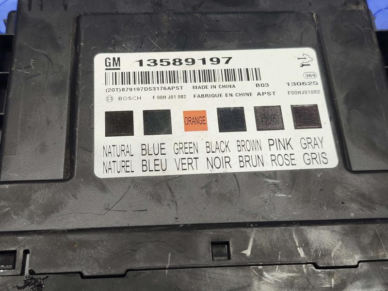 2014 Chevrolet Spark Chassis Brain Box